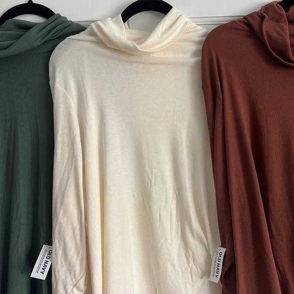 Three NWT Old Navy 3x Cowl Neck Sweaters - Picture 3 of 6